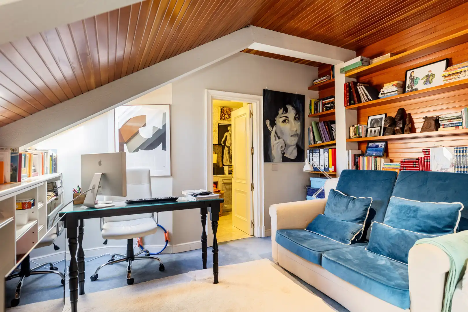 Sala de estar de Piso en venta en Ajalvir con Aire acondicionado, Calefacción y Jardín privado