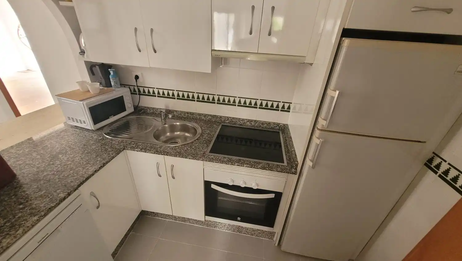 Cocina de Apartamento de alquiler en Vera con Aire acondicionado, Calefacción y Terraza