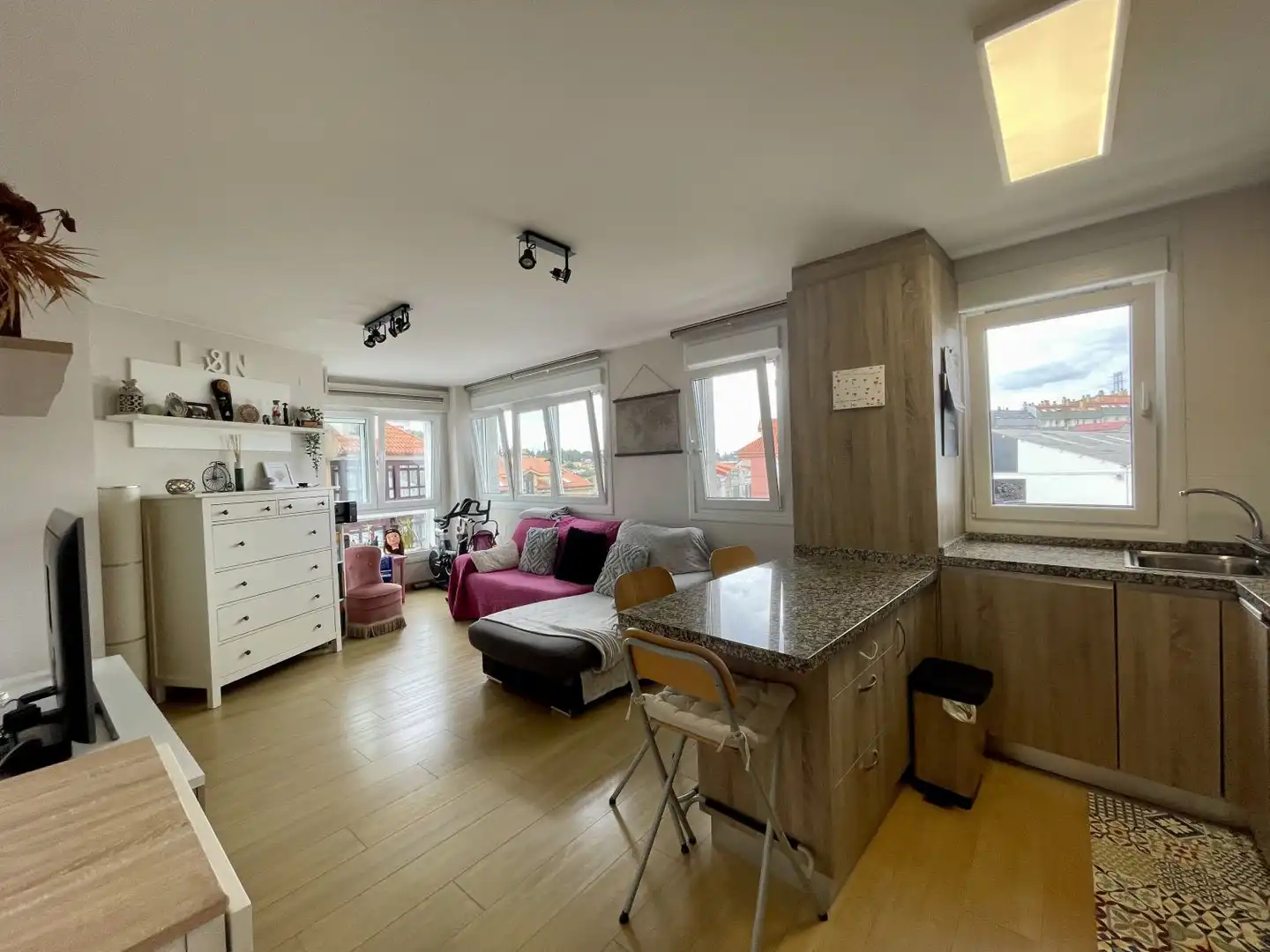 Vista exterior de Piso en venta en A Coruña Capital  con Calefacción