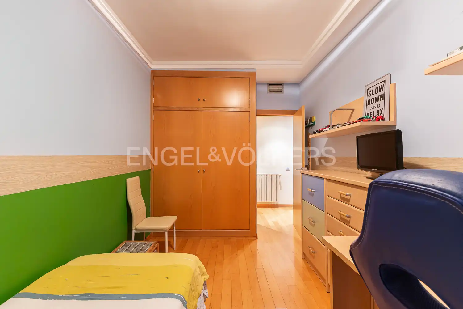 Habitación de Apartamento en venta en Castellón de la Plana / Castelló de la Plana con Aire acondicionado, Calefacción y Parquet