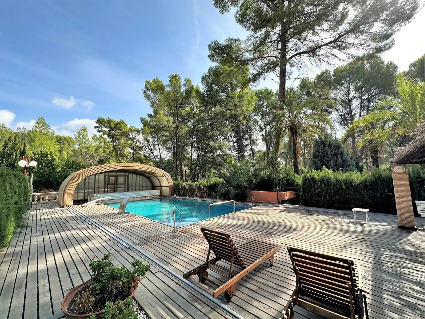 Swimming pool of Houses for sale in Náquera  with Air Conditioner, Heating and Private garden