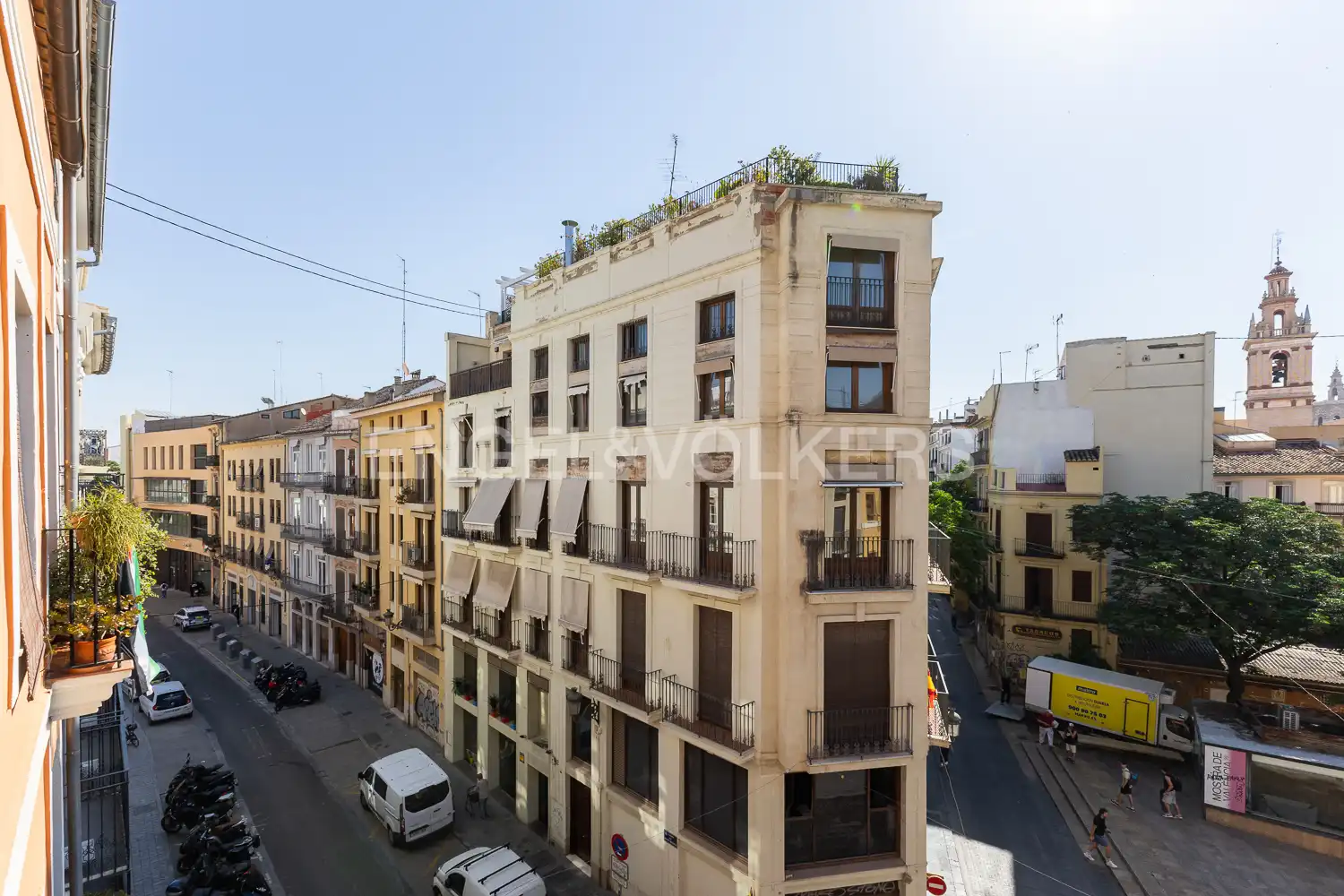 Außenansicht von Dachboden zum Verkauf in Valencia mit Klimaanlage, Heizung und Terrasse