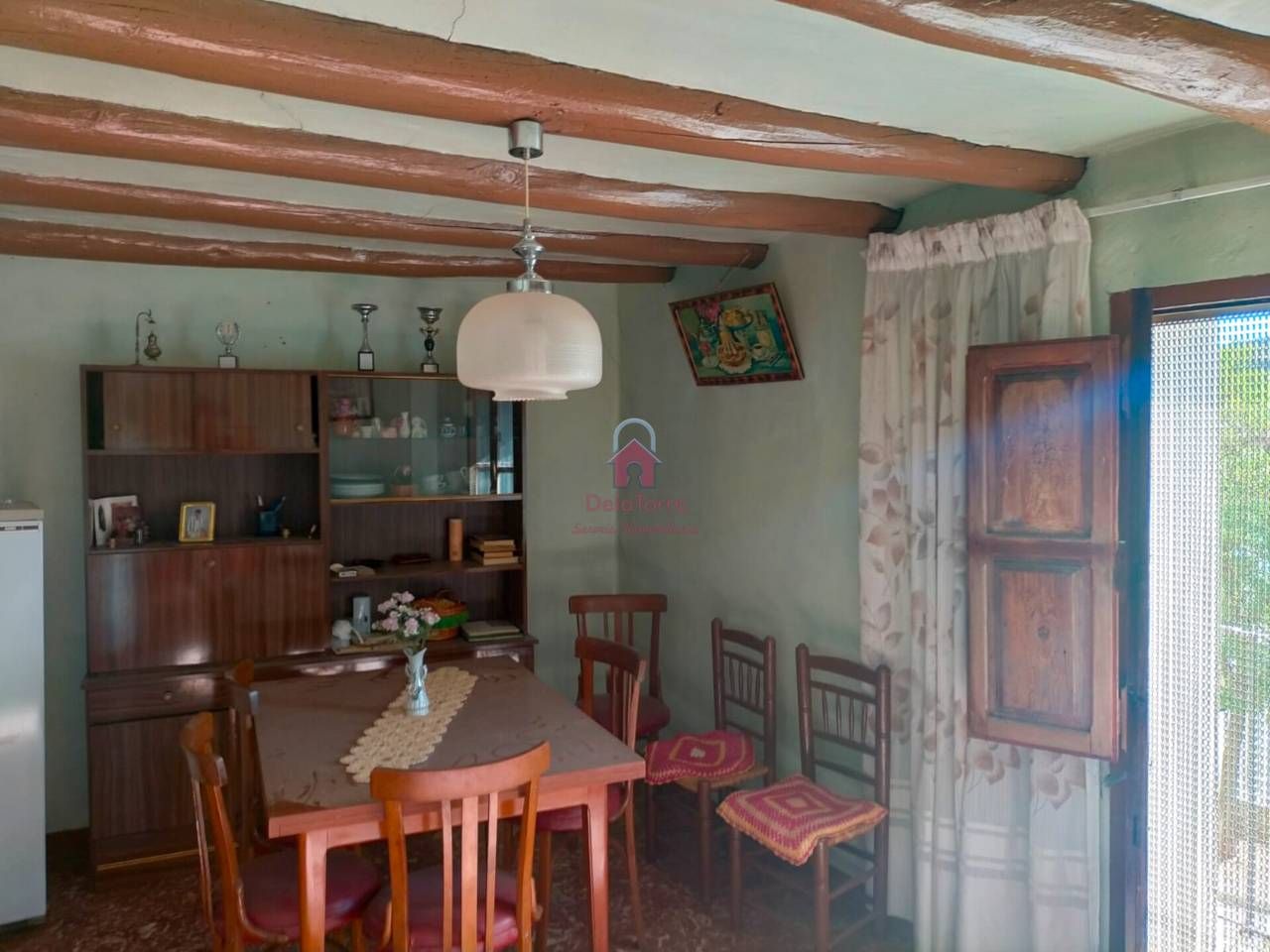 Menjador de Casa o xalet en venda en Mosqueruela amb Balcó