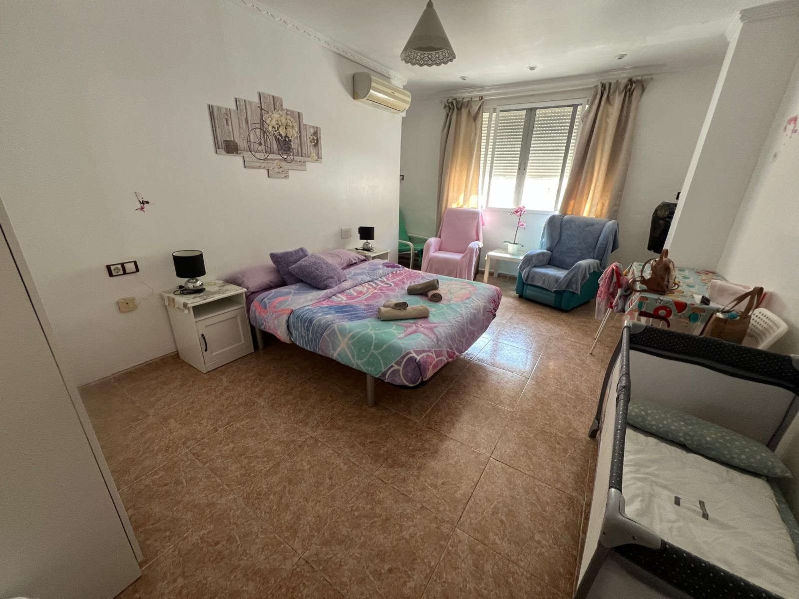 Bedroom of Apartment to rent in  Valencia Capital  with Air Conditioner, Heating and Furnished