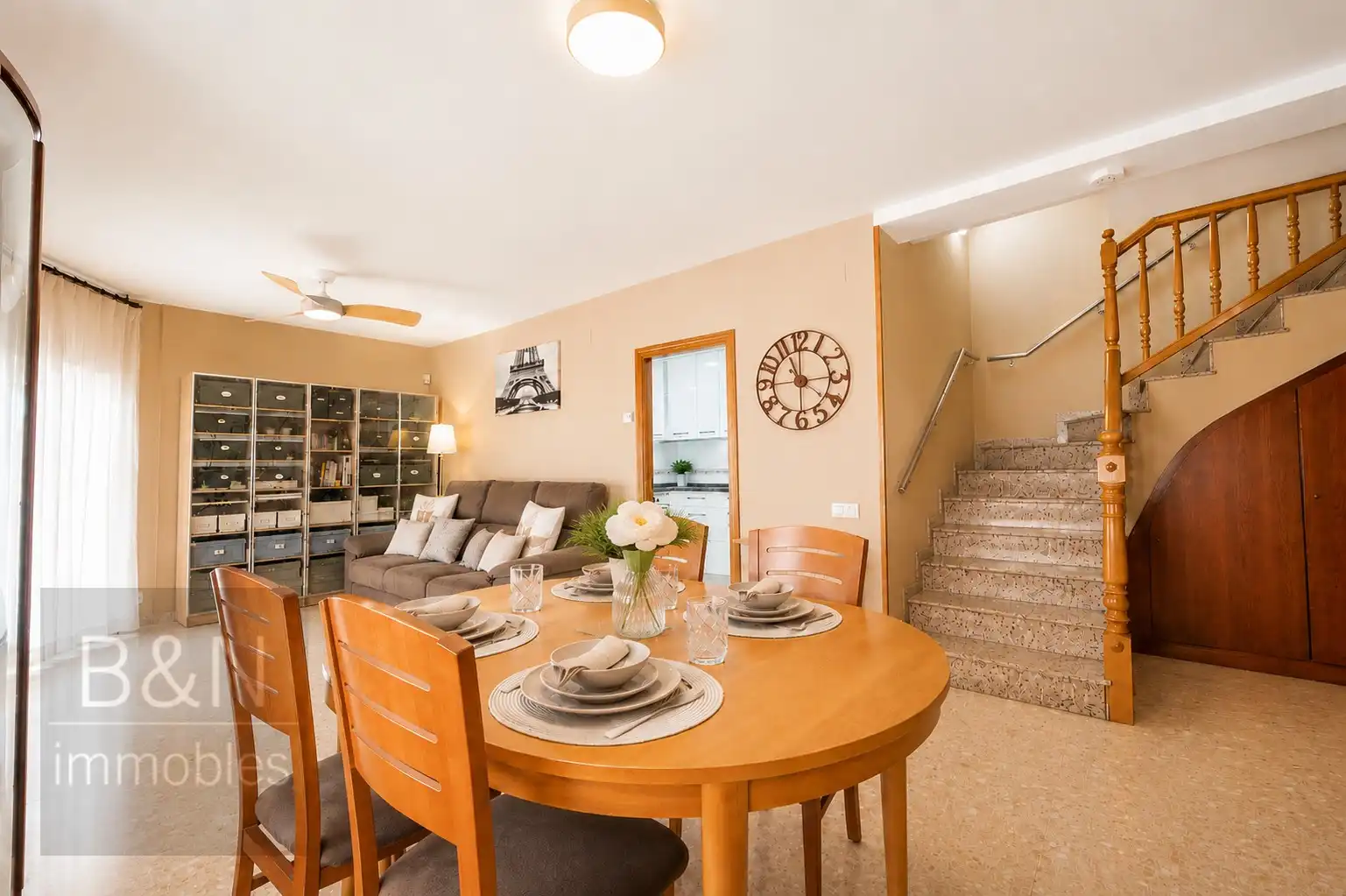 Dining room of Duplexes for sale in Sabadell  with Air Conditioner, Heating and Terrace