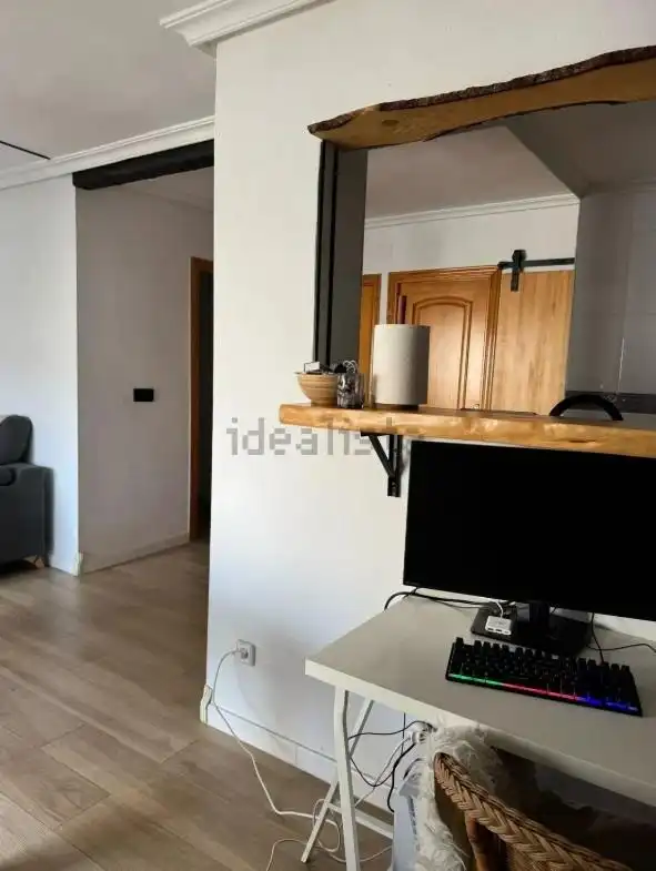 Sala de estar de Piso de alquiler en Alicante / Alacant con Aire acondicionado, Calefacción y Terraza