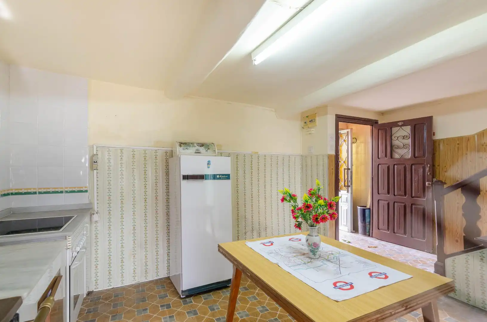 Küche von Einfamilien-Reihenhaus zum Verkauf in Langreo