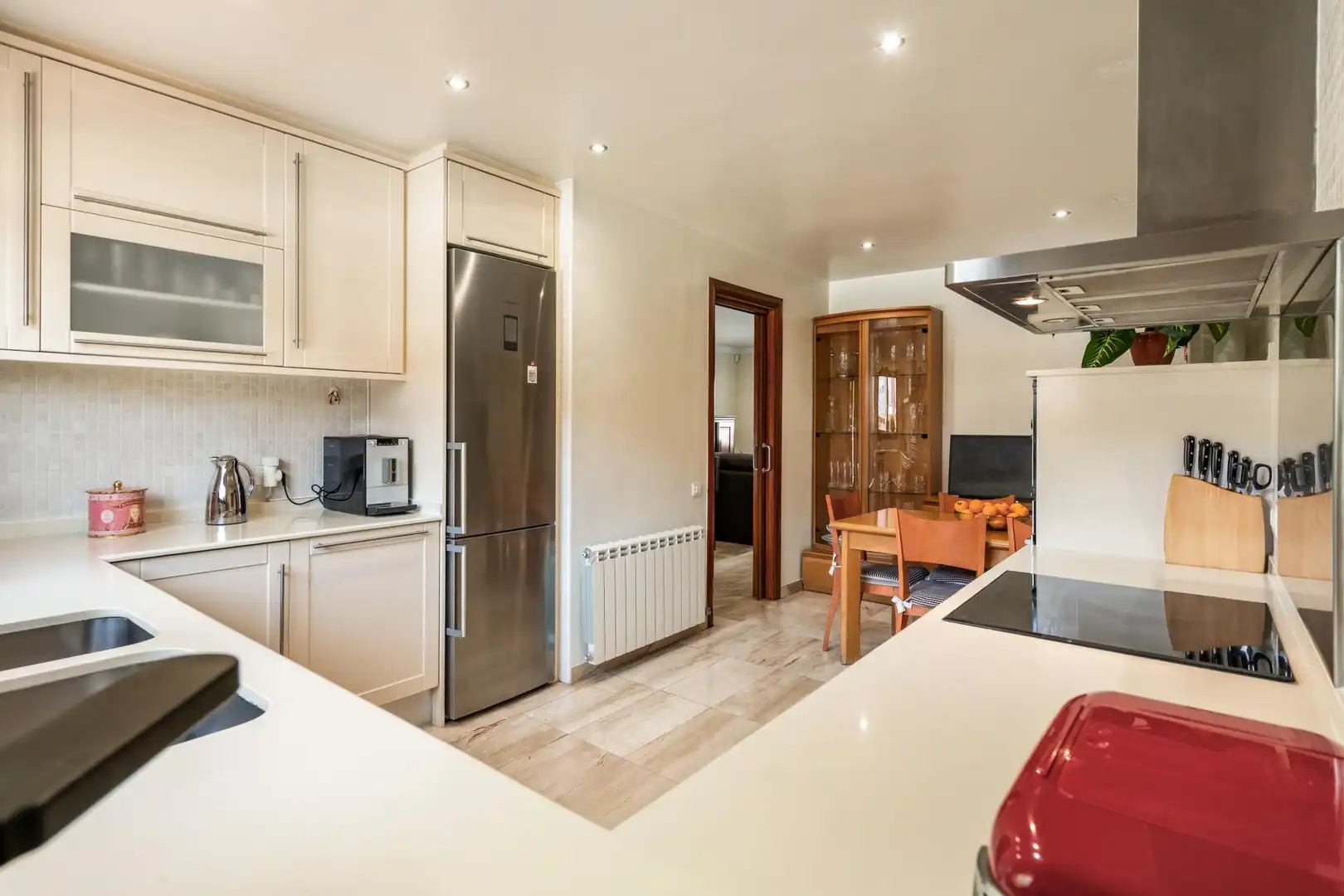 Küche von Einfamilien-Reihenhaus zum Verkauf in Granollers mit Heizung, Privatgarten und Terrasse