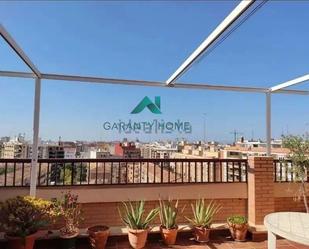 Terrace of Attic to rent in  Valencia Capital  with Air Conditioner