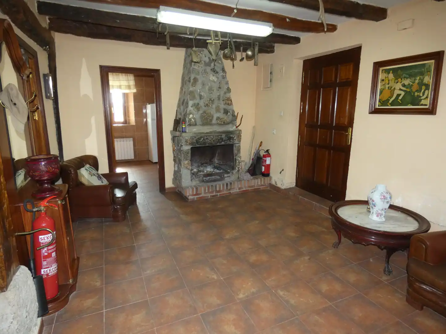 Wohnzimmer von Haus oder Chalet zum Verkauf in Villarcayo de Merindad de Castilla la Vieja mit Heizung, Privatgarten und Möbliert