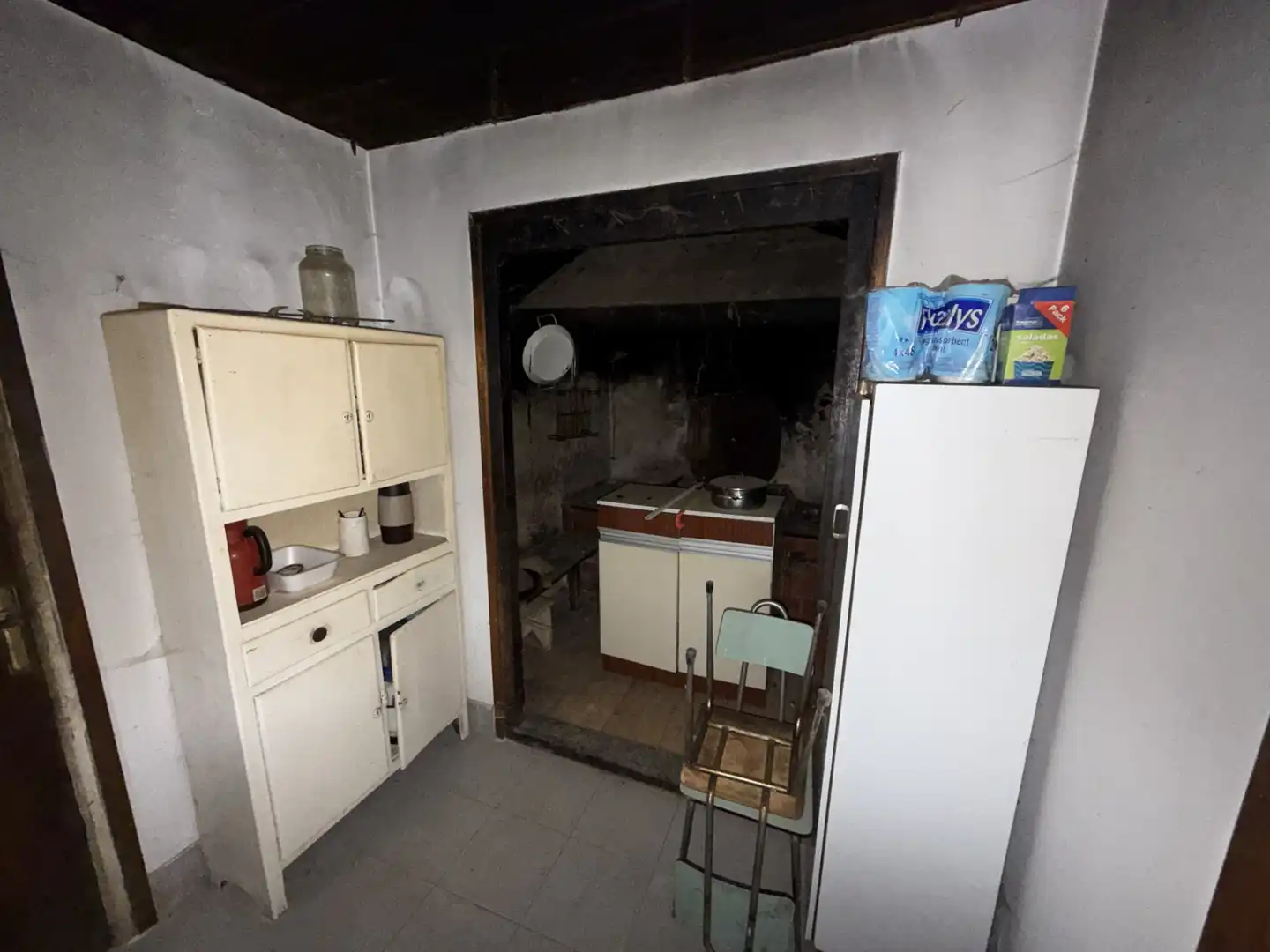 Cocina de Casa adosada en venta en Campoo de Enmedio con Jardín privado, Terraza y Trastero