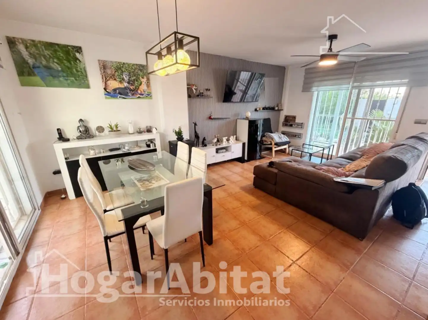 Living room of Houses for sale in Montserrat  with Heating, Private garden and Terrace