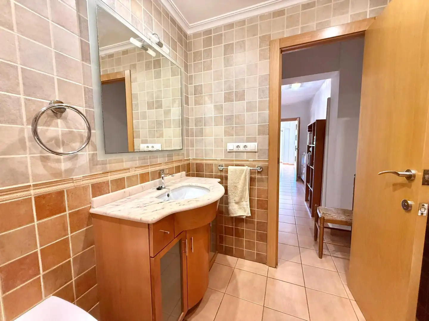 Bathroom of Flat for sale in Benifaió  with Air Conditioner, Storage room and Furnished