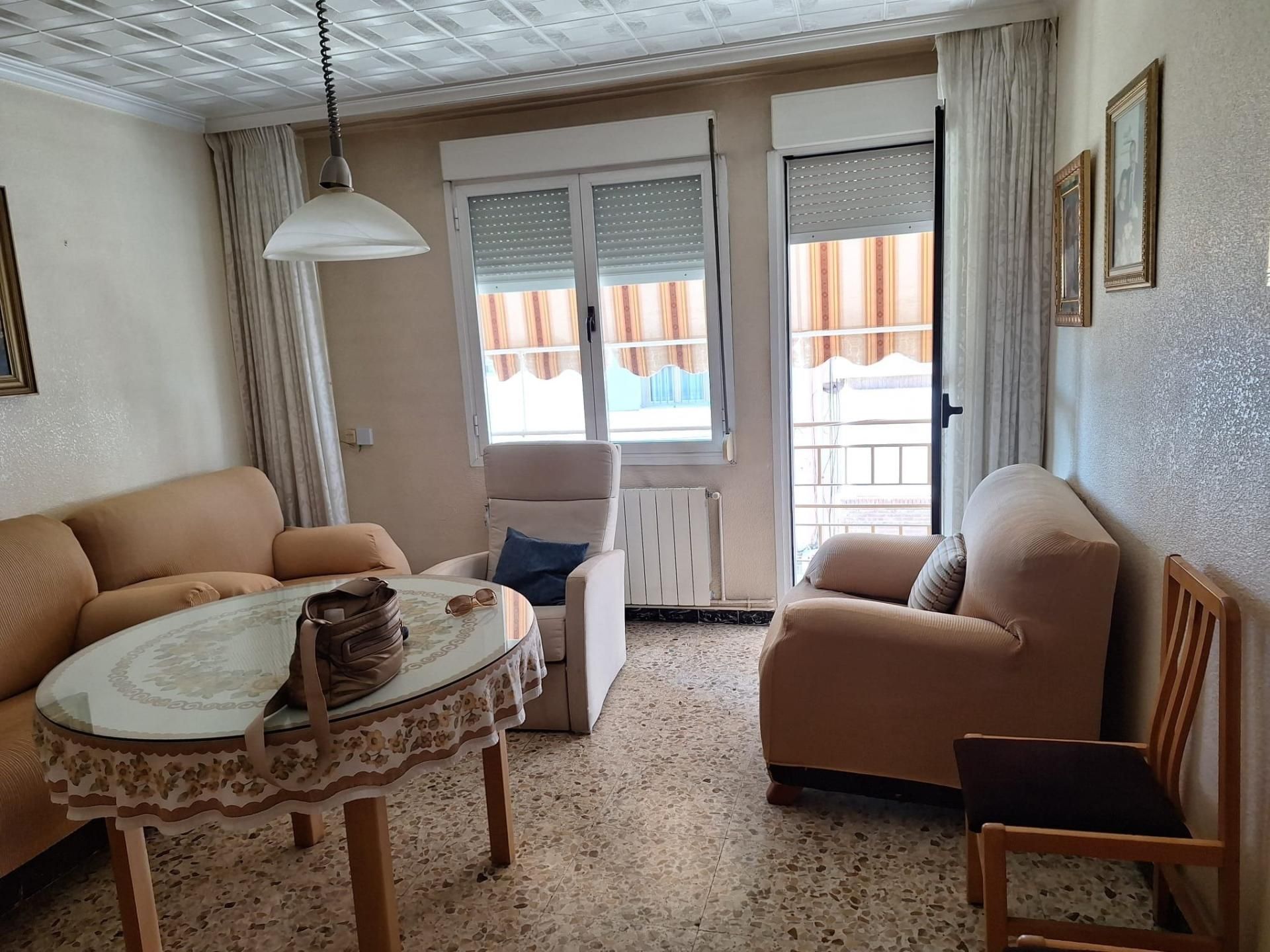 Living room of Flat for sale in Yecla  with Air Conditioner, Heating and Terrace