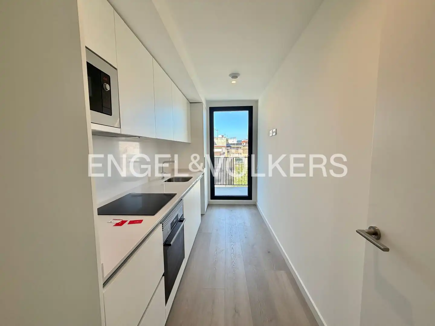 Terraza de Piso de alquiler en Badalona con Aire acondicionado, Calefacción y Parquet