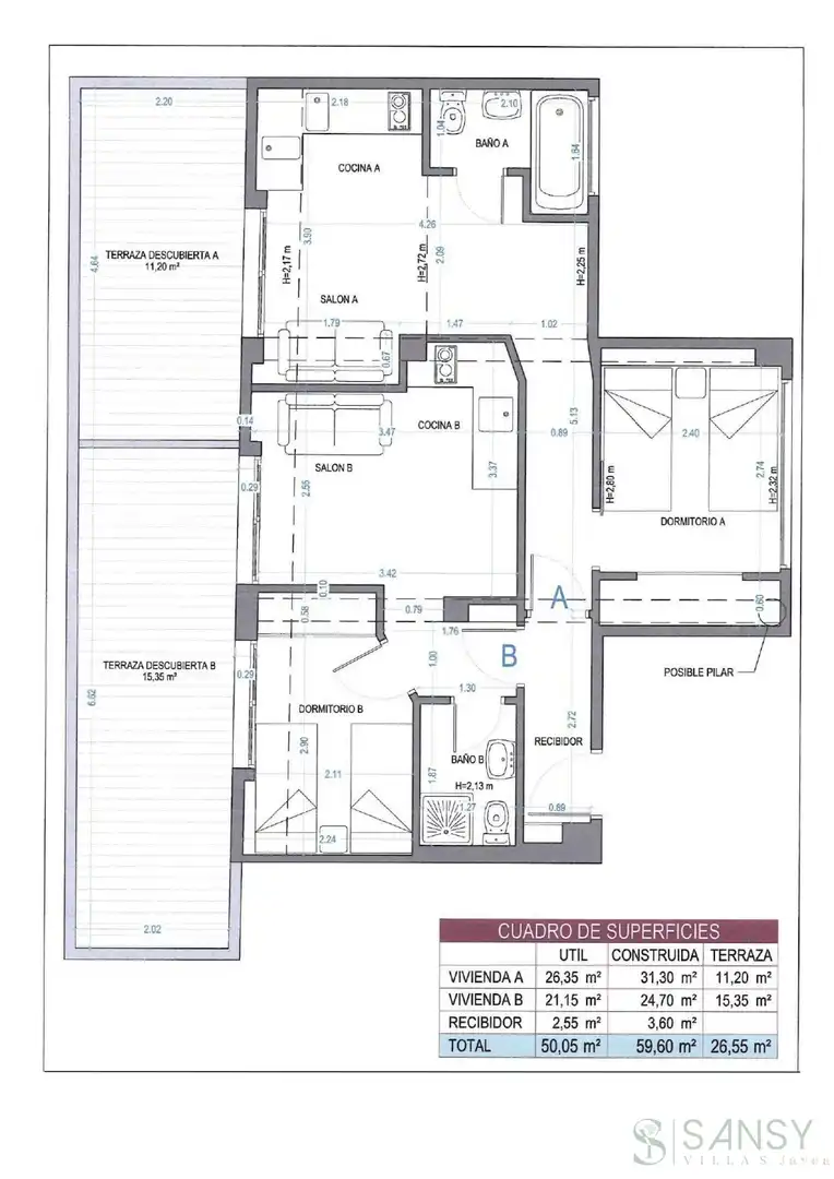 Apartament en venda en Jávea / Xàbia amb Terrassa i Piscina comunitària