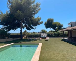 Swimming pool of House or chalet to rent in Calvià  with Furnished, Oven and Washing machine