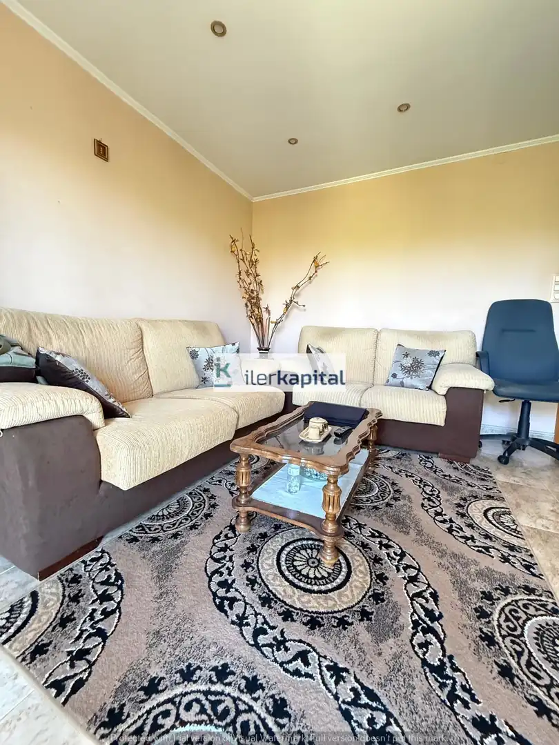 Sala de estar de Piso en venta en Mollerussa con Aire acondicionado, Calefacción y Trastero