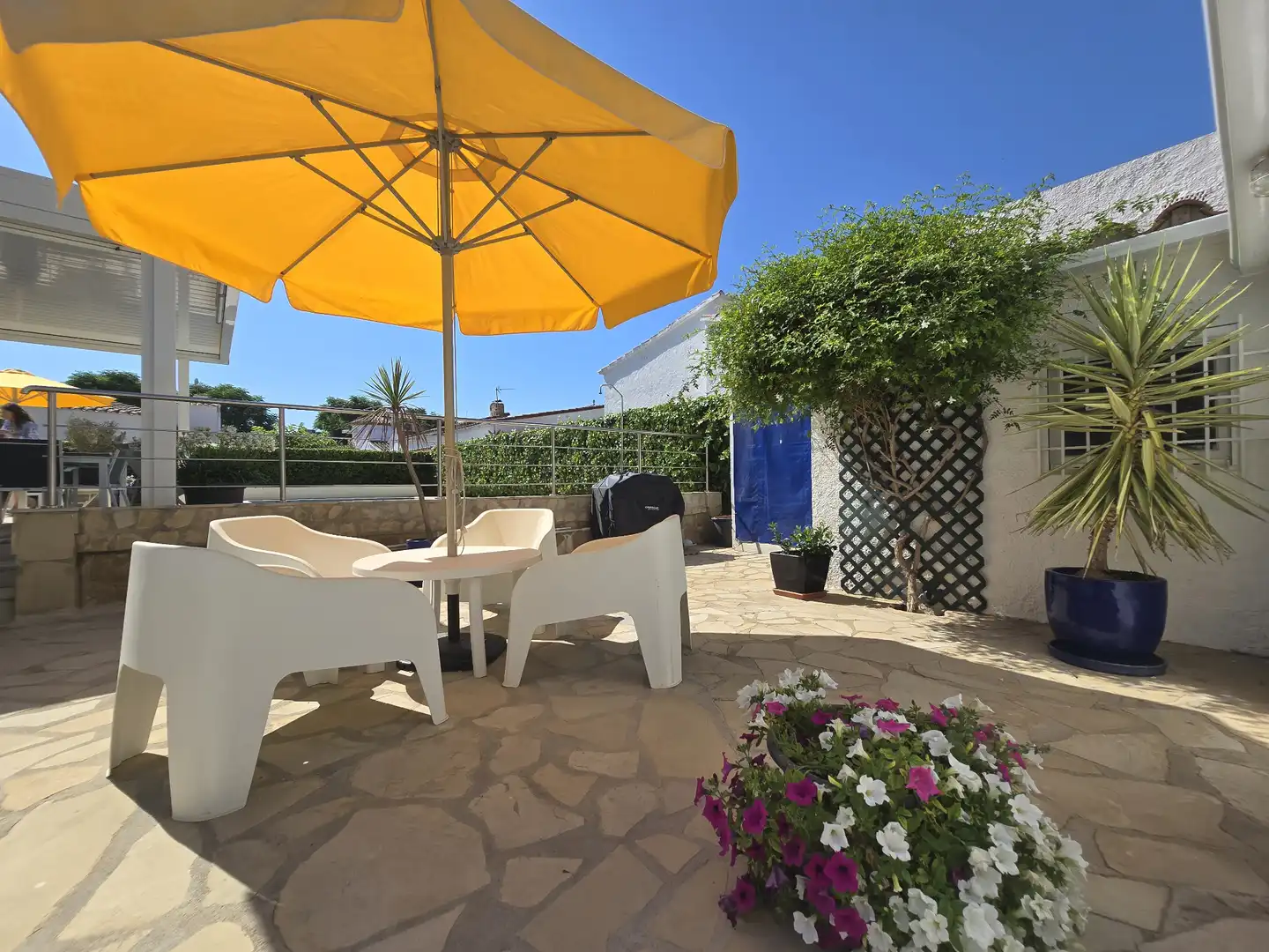 Jardí de Casa o xalet en venda en Empuriabrava amb Aire condicionat, Calefacció i Jardí privat