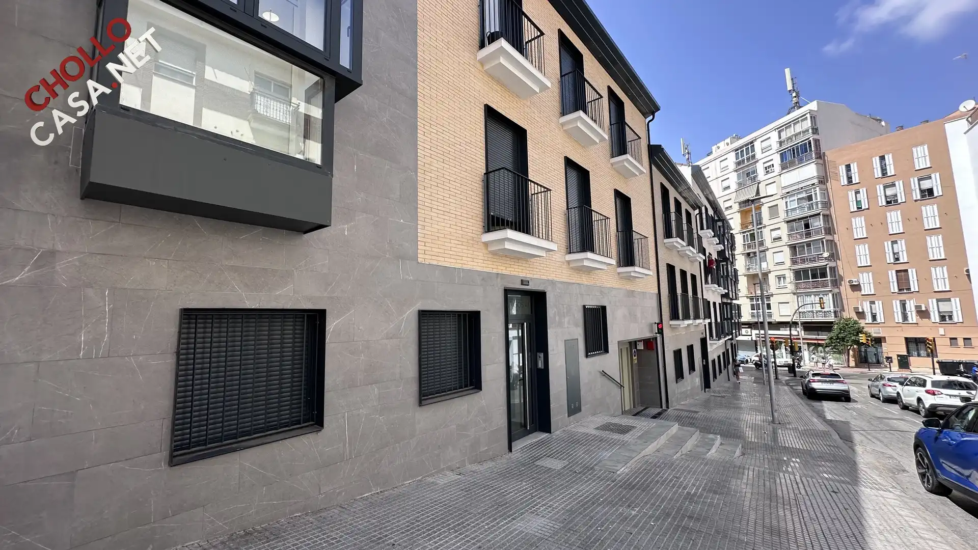 Außenansicht von Wohnung zum Verkauf in Málaga mit Klimaanlage, Heizung und Parkett