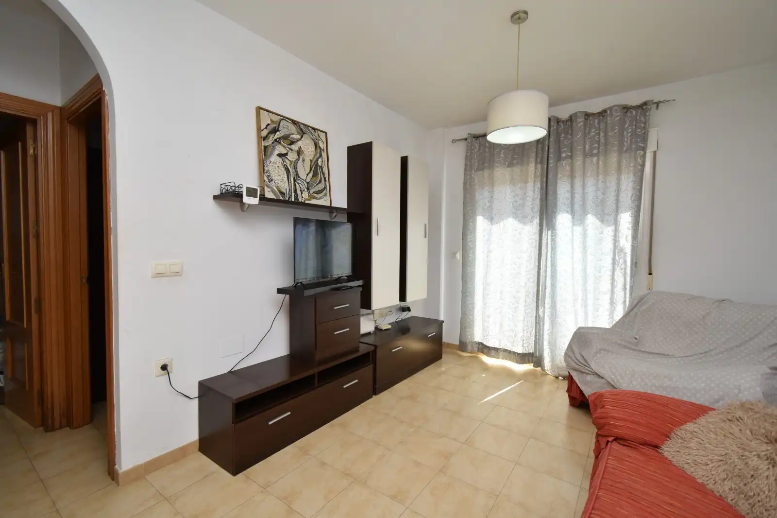 Sala d'estar de Pis en venda en El Ejido amb Moblat i Balcó