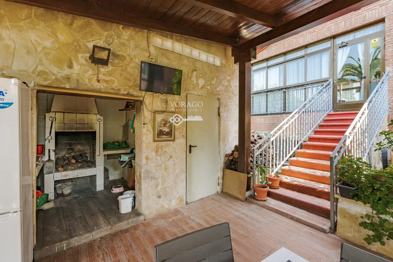 Terraza de Casa o chalet en venta en Villalbilla con Aire acondicionado, Piscina y Jacuzzi