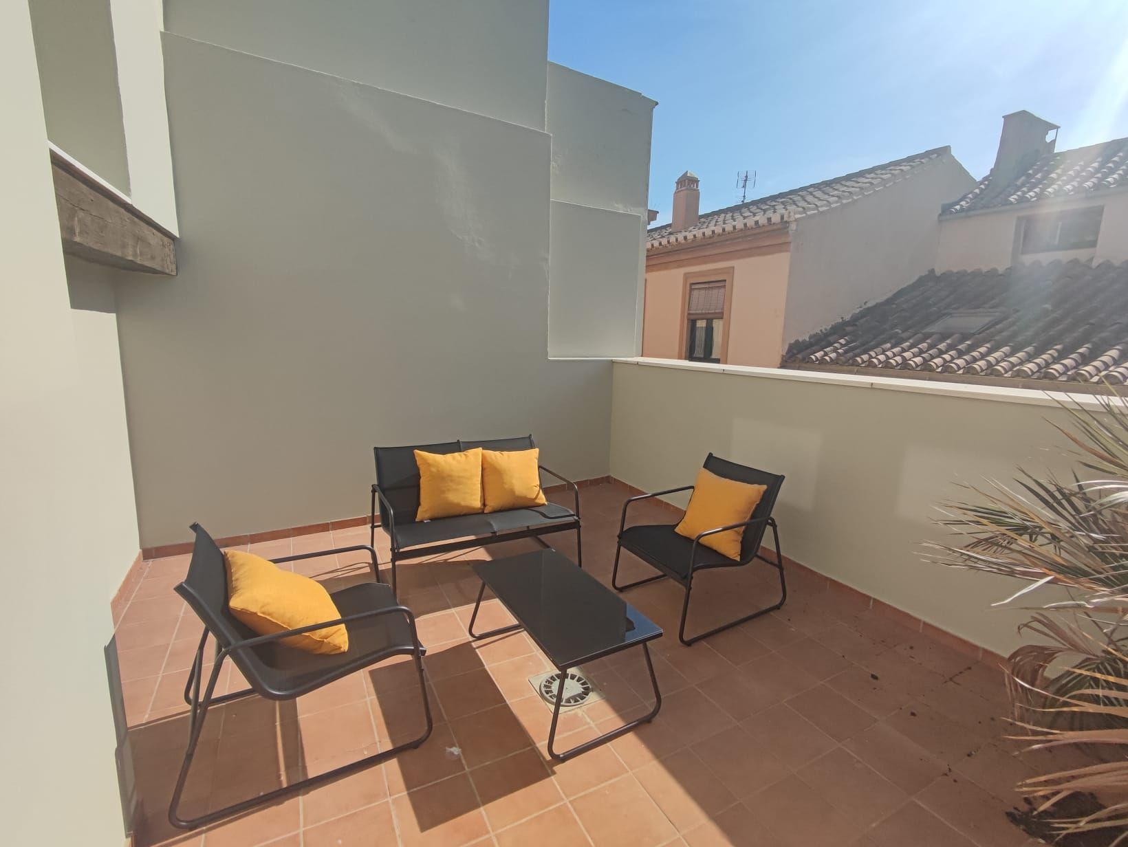 Terrace of Loft to rent in Málaga Capital  with Air Conditioner, Terrace and Furnished