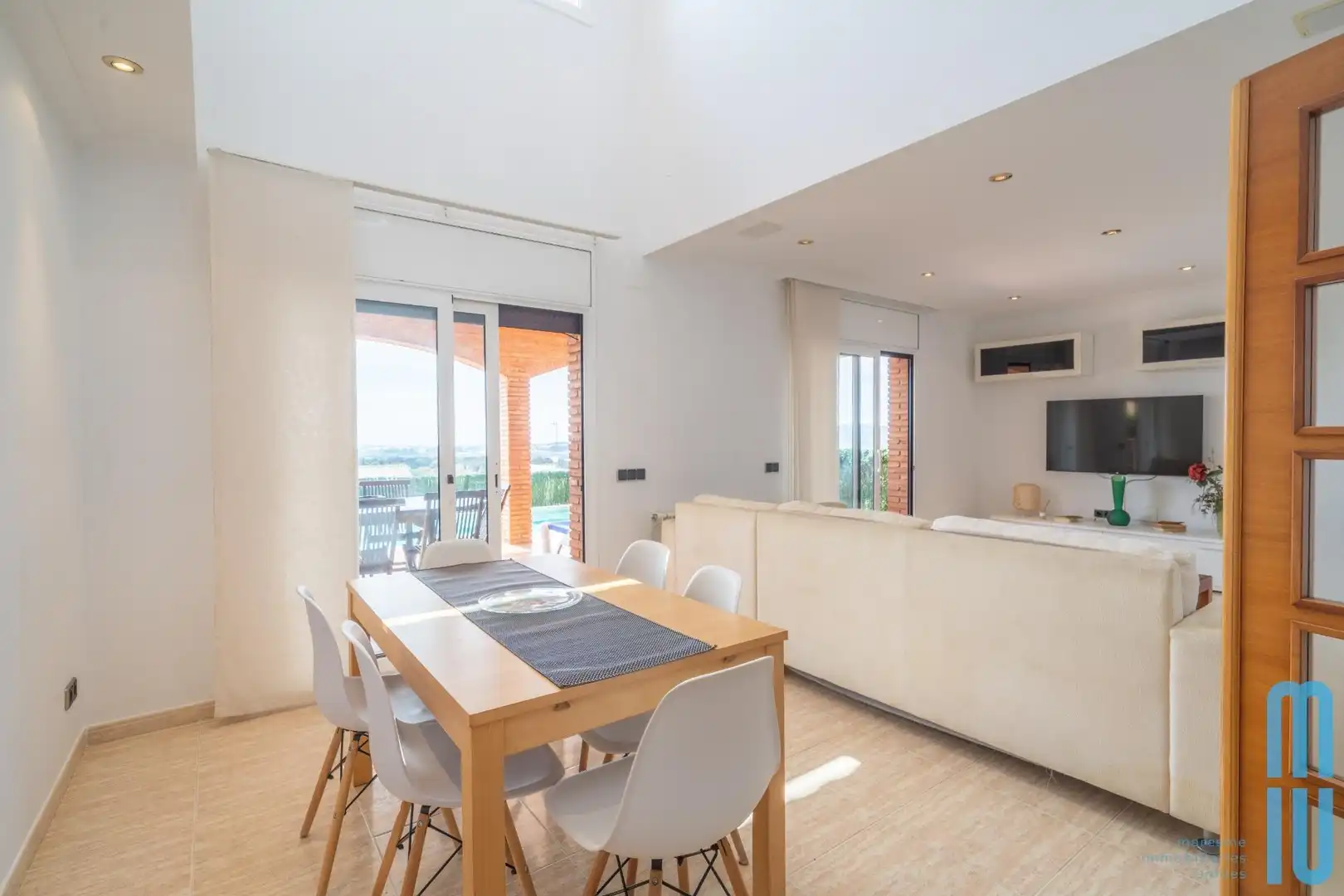 Dining room of Houses for sale in Tordera  with Heating, Private garden and Terrace