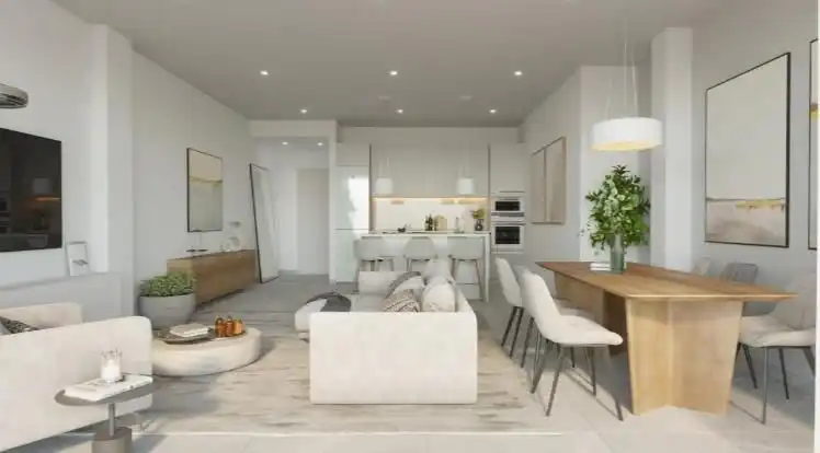 Living room of Apartments for rent in Benalmádena  with Air Conditioner, Private garden and Parquet flooring
