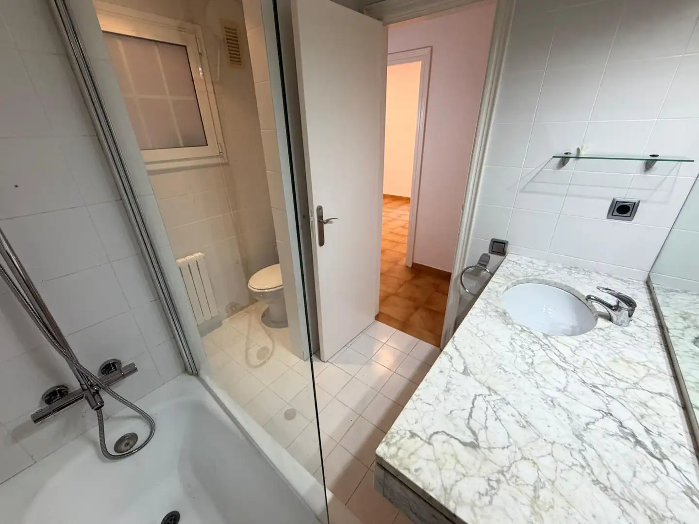 Badezimmer von Wohnung zur Miete in Sant Andreu de Llavaneres mit Heizung, Terrasse und Abstellraum