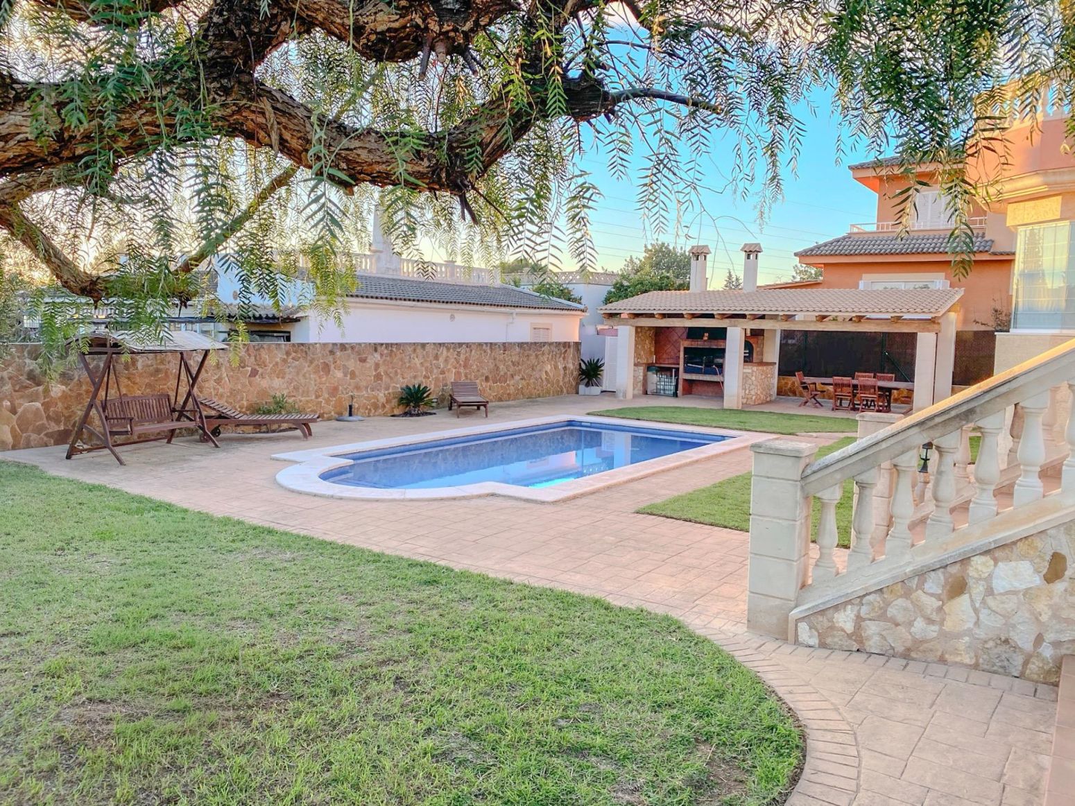 Swimming pool of House or chalet to rent in Marratxí  with Heating