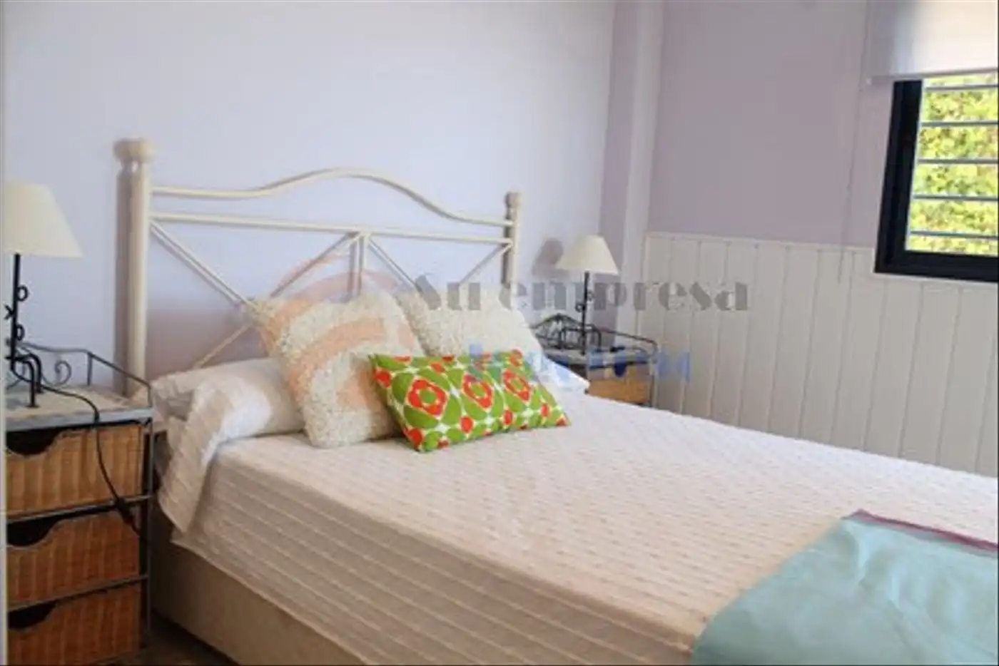 Bedroom of Apartments for rent in Peñíscola / Peníscola  with Terrace, Furnished and Community pool