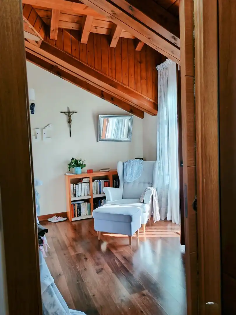 Sala d'estar de Casa o xalet en venda en Molledo amb Calefacció, Jardí privat i Traster