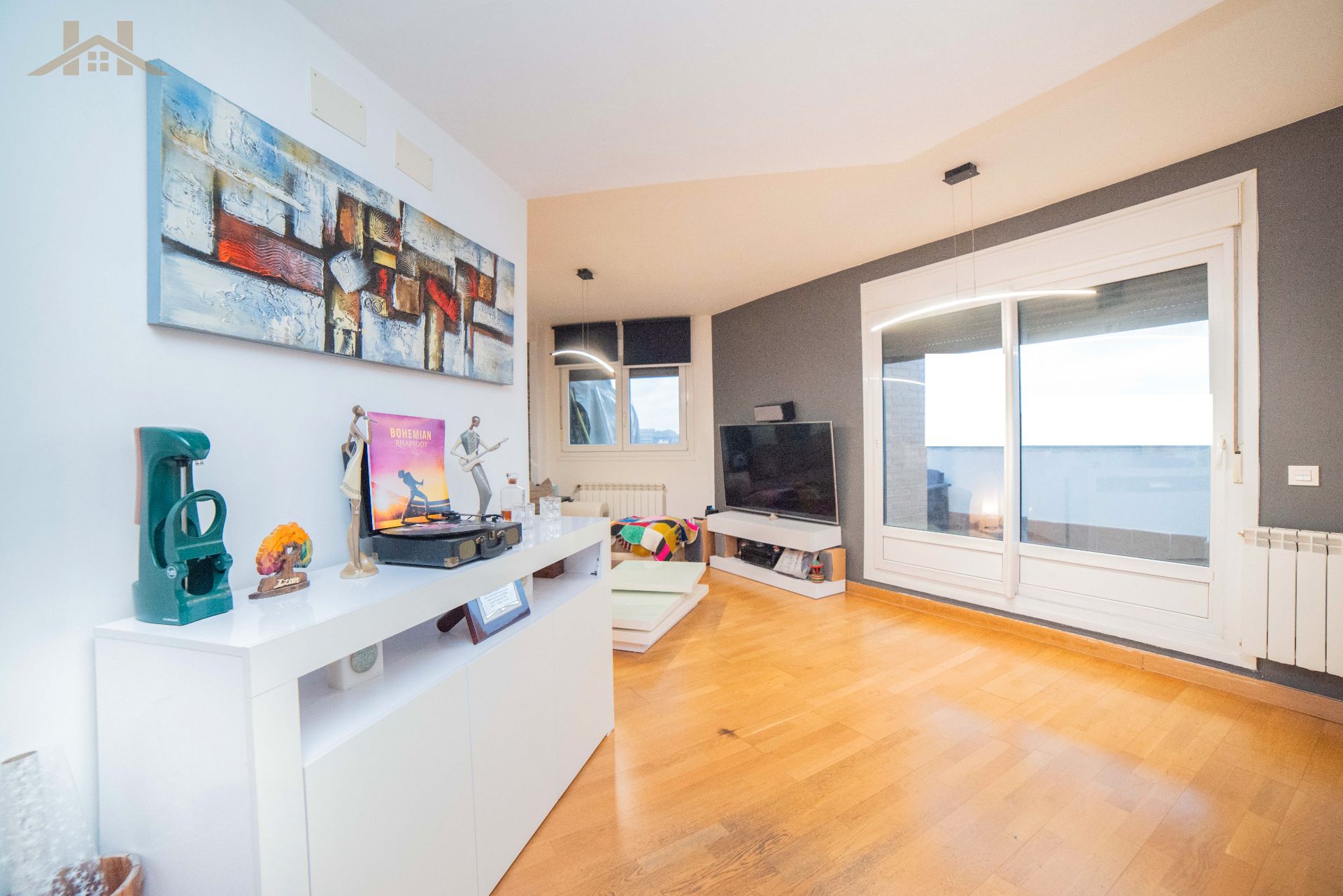 Living room of Attic for sale in Rivas-Vaciamadrid  with Air Conditioner, Heating and Terrace