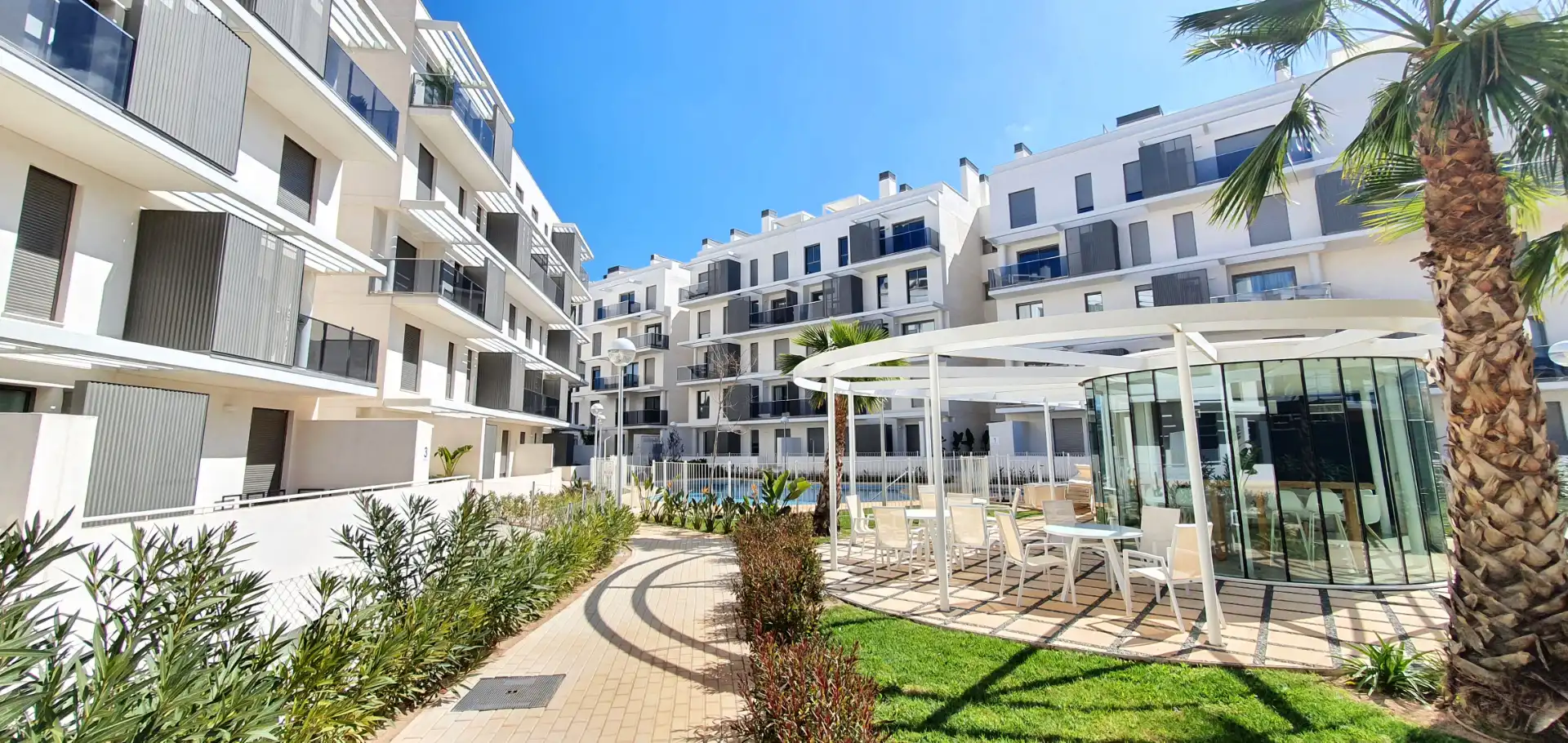 Exterior view of Apartments for rent in Dénia  with Air Conditioner, Heating and Terrace