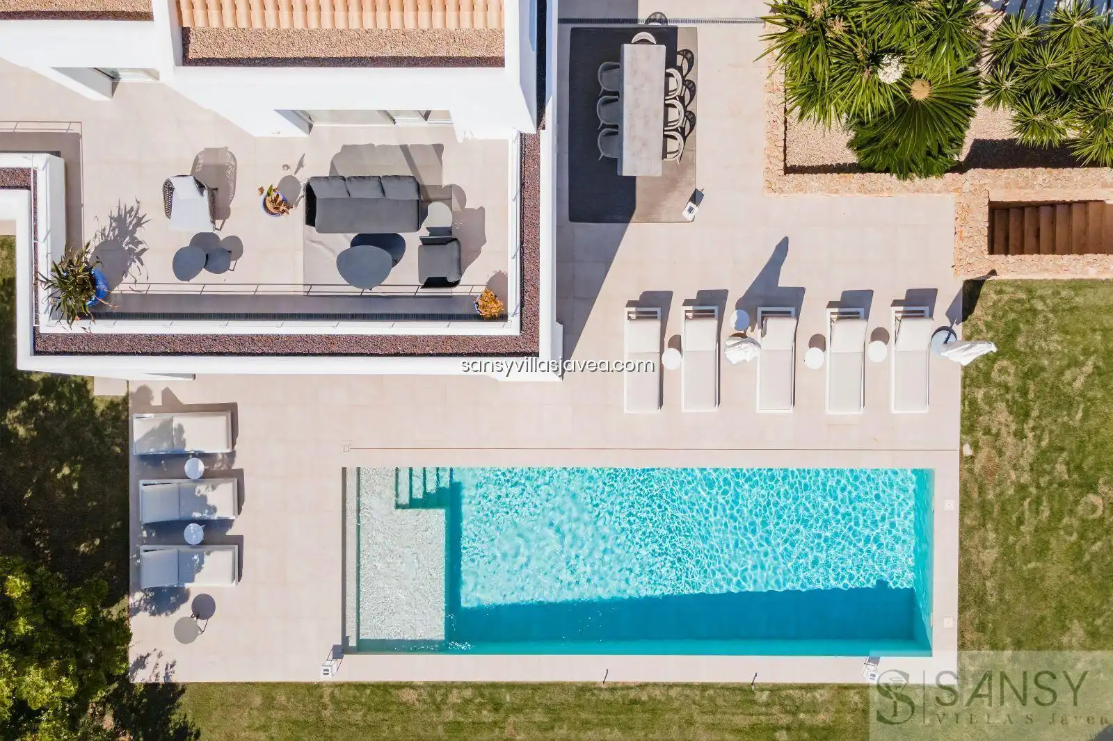 Piscina de Casa o xalet en venda en Jávea / Xàbia amb Aire condicionat i Traster
