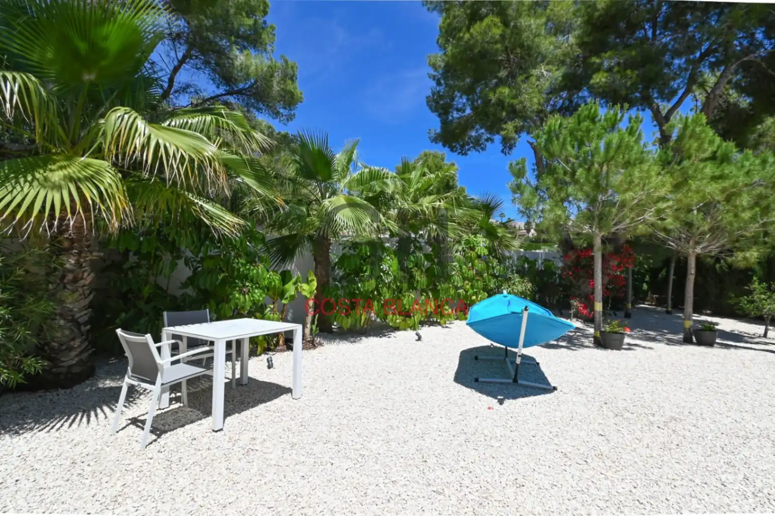 Garten von Haus oder Chalet zum Verkauf in Moraira mit Klimaanlage, Heizung und Privatgarten