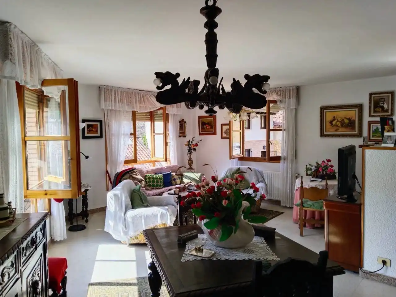 Sala de estar de Casa o chalet en venta en Puentedura con Calefacción y Amueblado