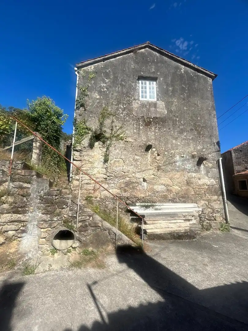 Vista exterior de Finca rústica en venda en Boiro, A Coruña