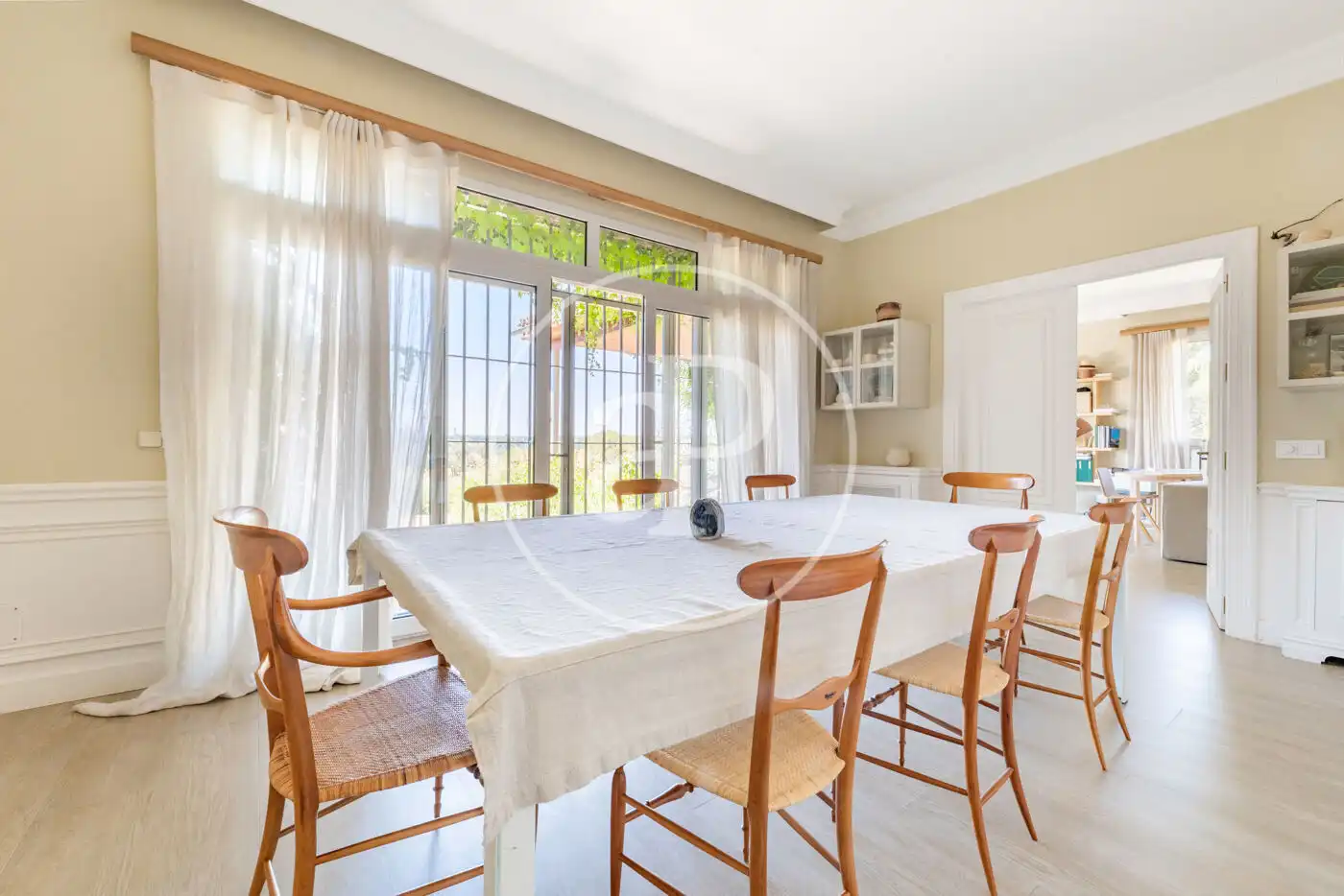 Comedor de Casa o chalet de alquiler en Pozuelo de Alarcón con Aire acondicionado, Calefacción y Jardín privado