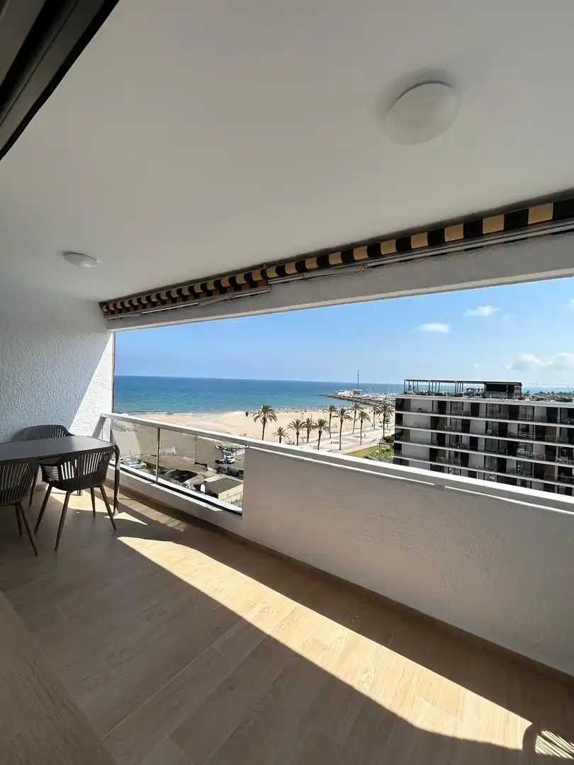 Terrassa de Apartament de lloguer en El Puig de Santa Maria amb Parquet, Terrassa i Moblat