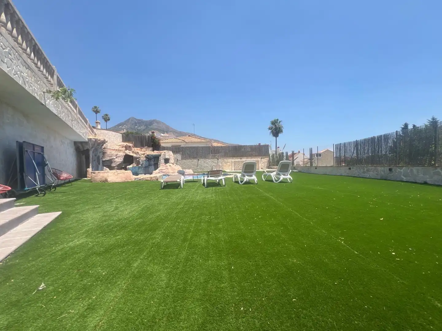 Jardí de Casa o xalet en venda en Benalmádena amb Aire condicionat, Jardí privat i Terrassa