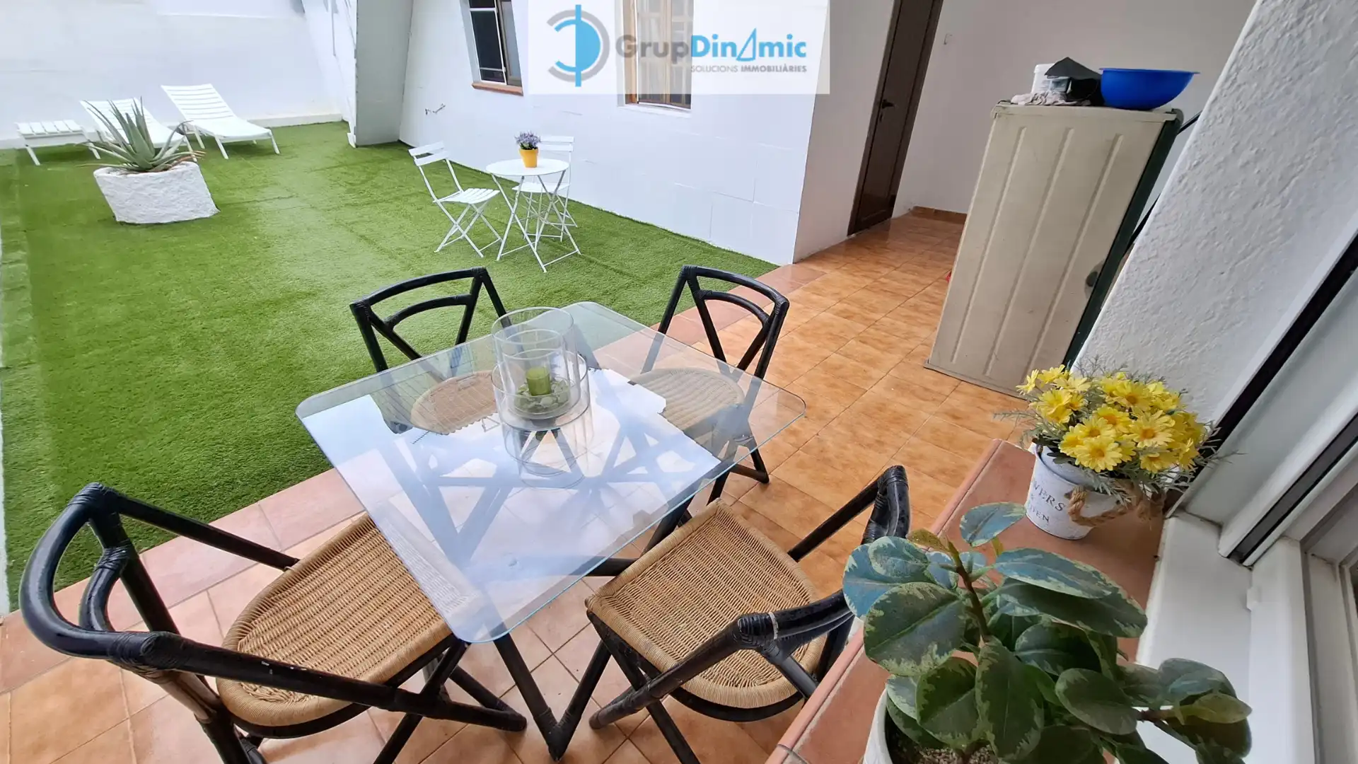 Terraza de Casa adosada en venta en Palamós con Jardín privado, Amueblado y Horno