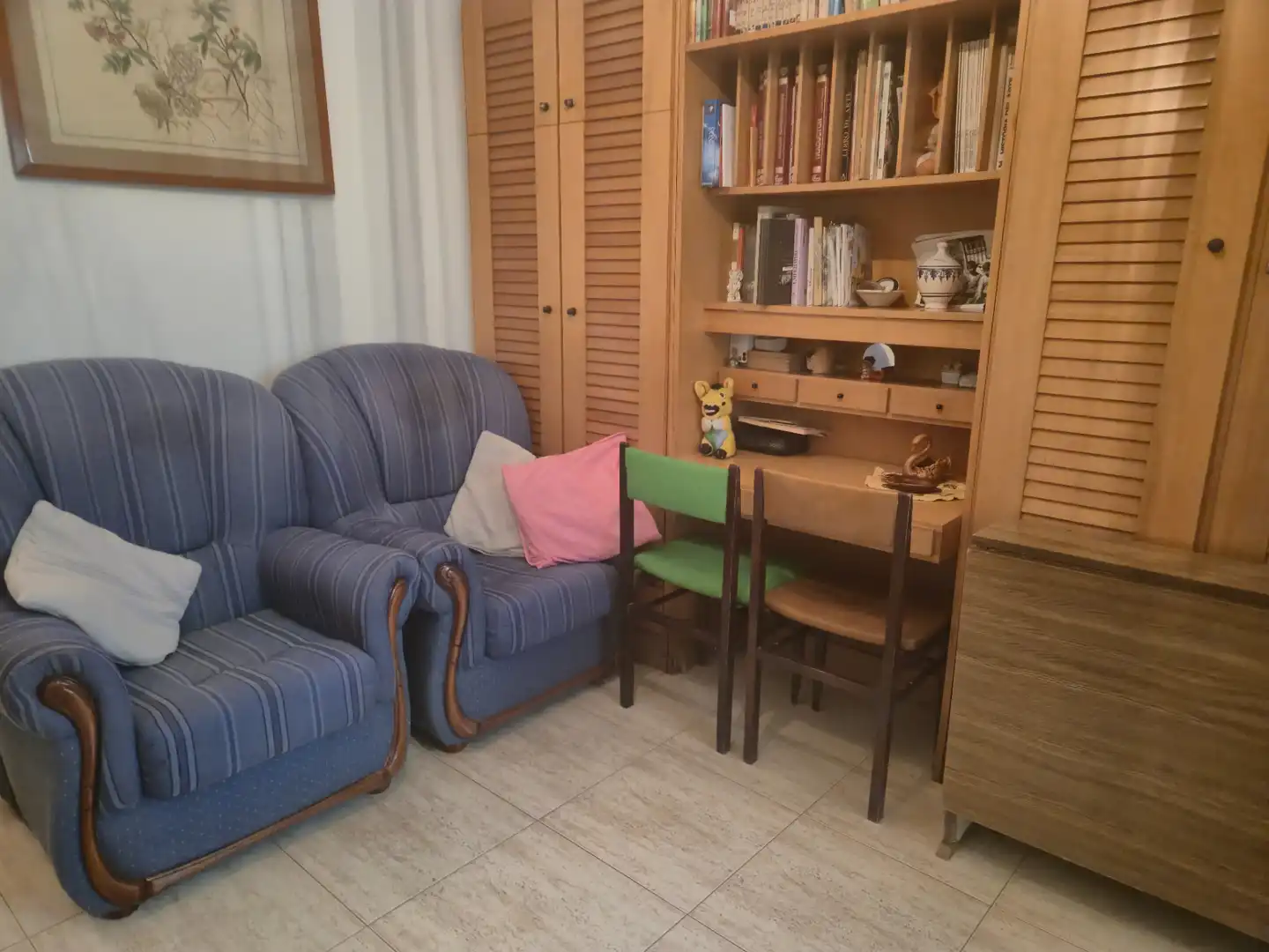 Wohnzimmer von Erdgeschoss zum Verkauf in Mataró mit Terrasse und Möbliert