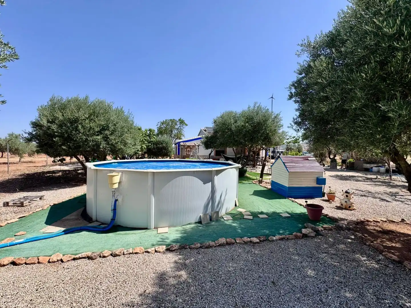 Piscina de Finca rústica en venda en Membrilla