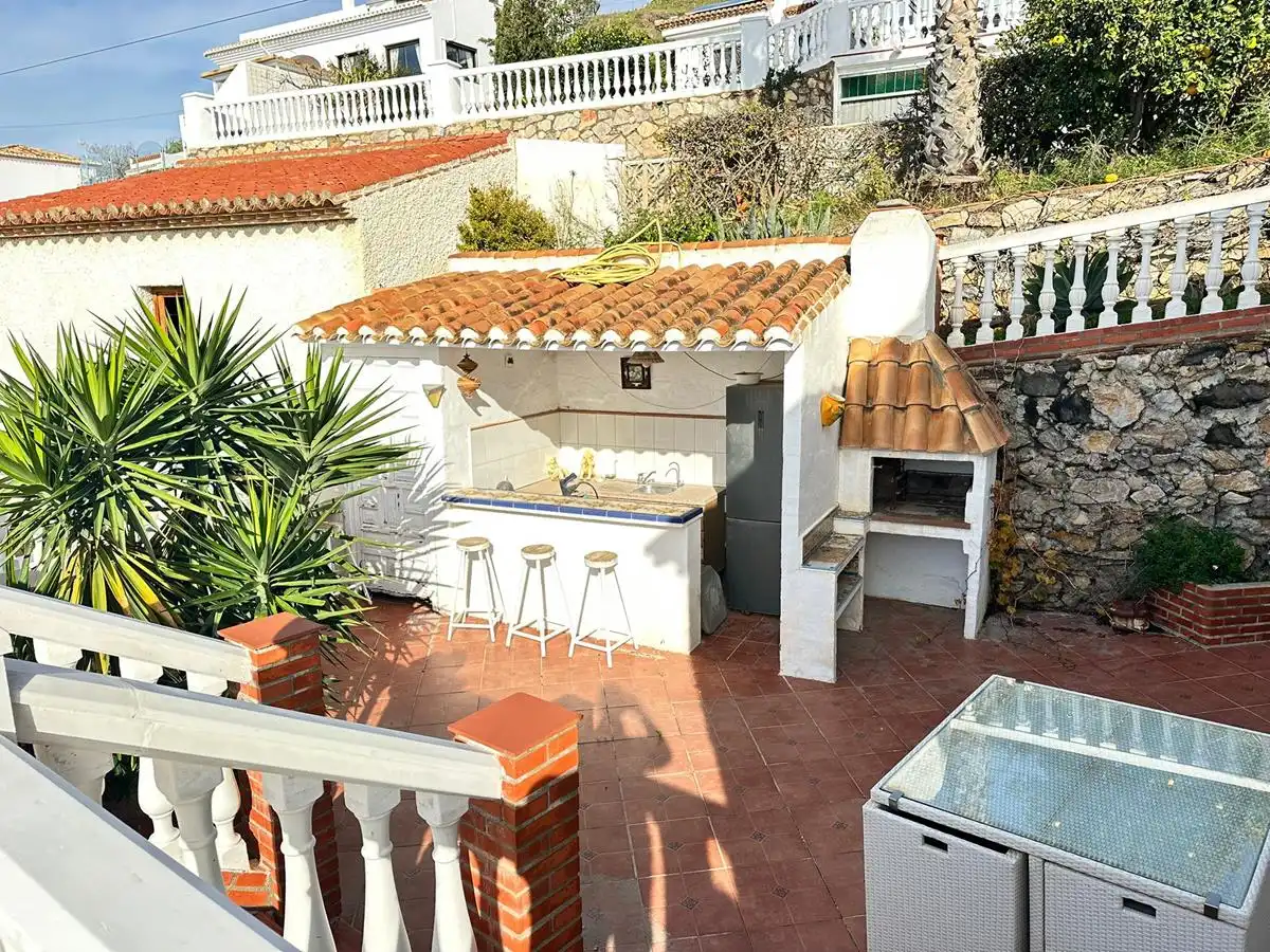 Garten von Haus oder Chalet zum Verkauf in Salobreña mit Klimaanlage, Terrasse und Schwimmbad