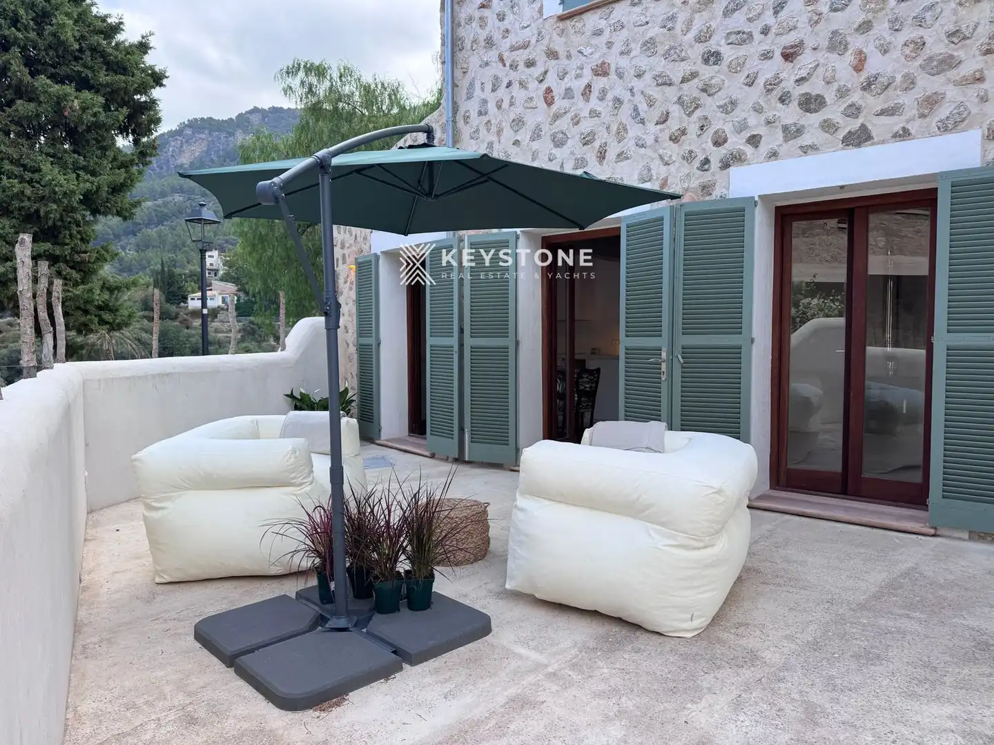Terraza de Casa o chalet de alquiler en Estellencs con Aire acondicionado, Terraza y Amueblado