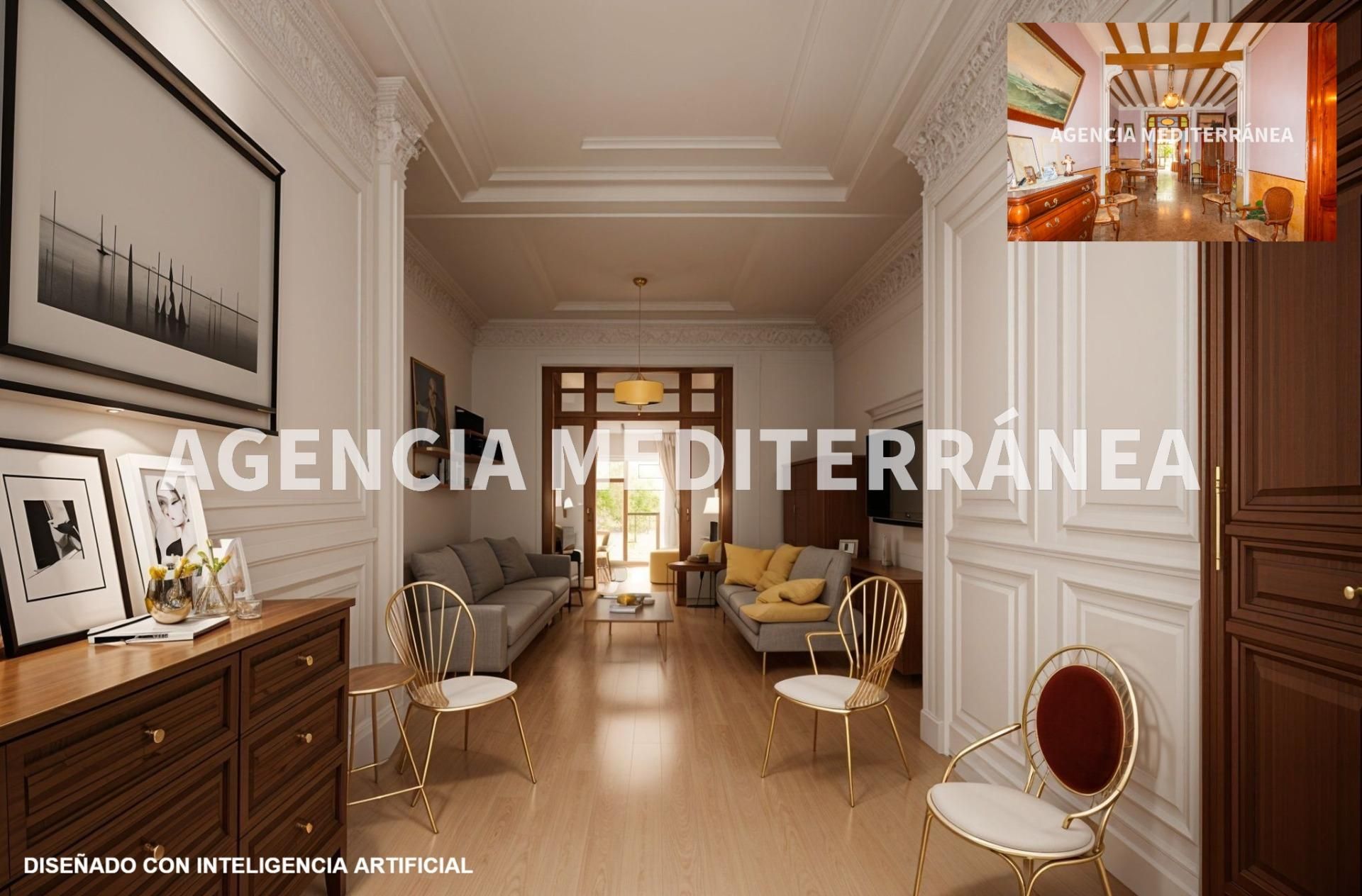 Sala de estar de Casa o chalet en venta en Alcàsser con Terraza y Trastero