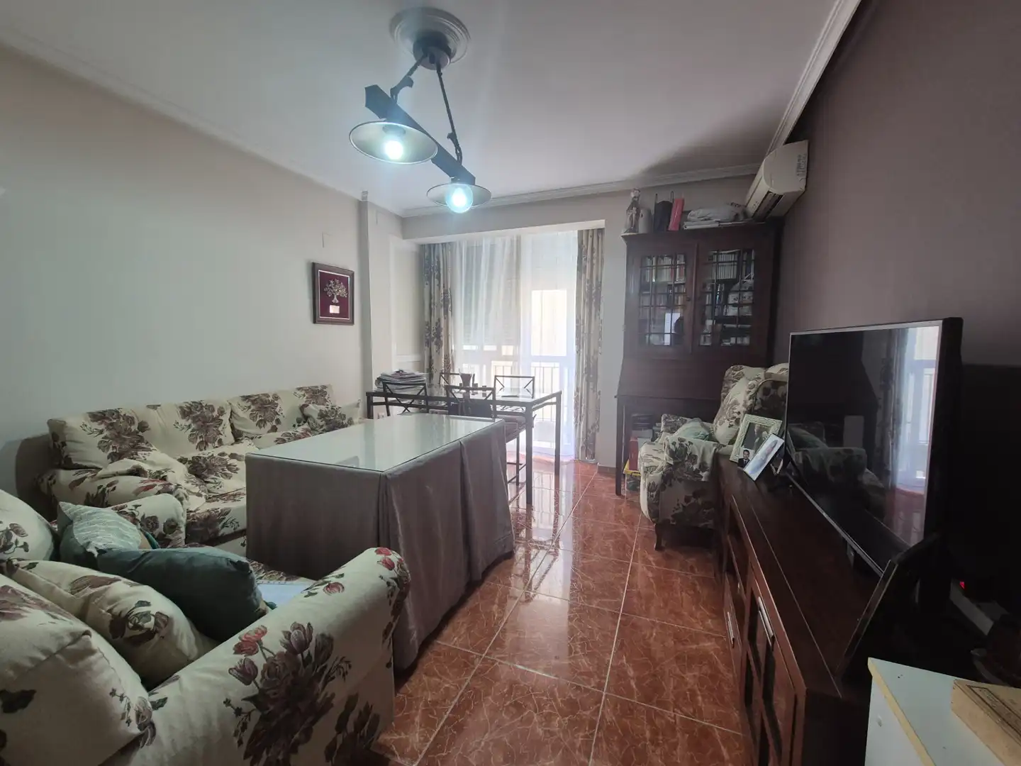Sala de estar de Piso en venta en Badajoz con Aire acondicionado, Jardín privado y Horno