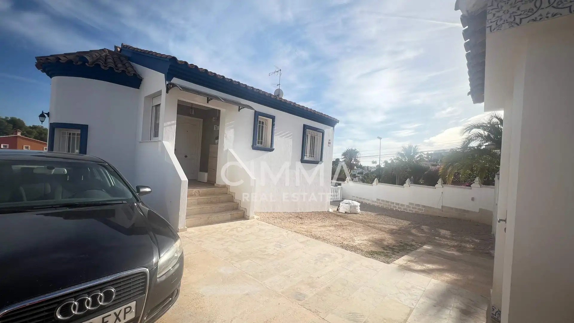 Vista exterior de Casa o chalet en venta en La Nucia con Aire acondicionado, Jardín privado y Terraza